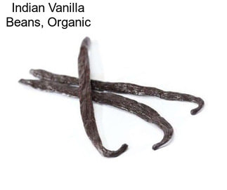 Indian Vanilla Beans, Organic