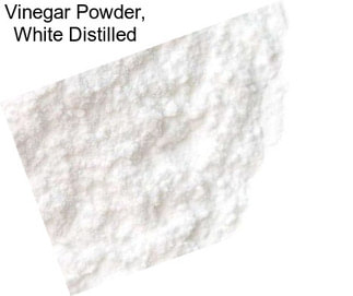 Vinegar Powder, White Distilled