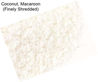 Coconut, Macaroon (Finely Shredded)