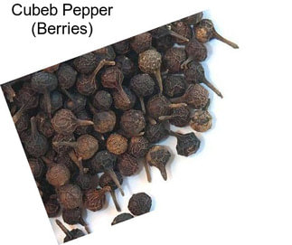 Cubeb Pepper (Berries)