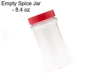 Empty Spice Jar - 8.4 oz