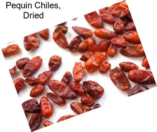 Pequin Chiles, Dried