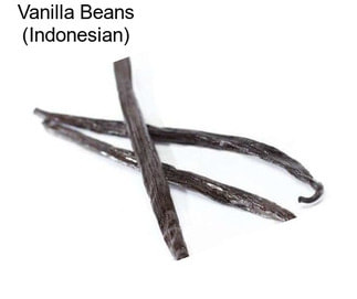 Vanilla Beans (Indonesian)