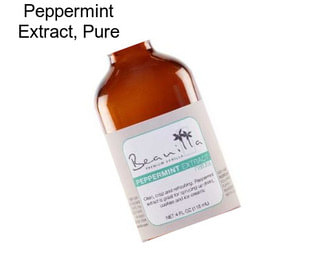 Peppermint Extract, Pure