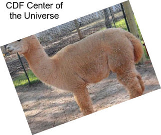 CDF Center of the Universe