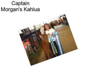 Captain Morgan\'s Kahlua