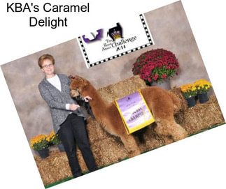 KBA\'s Caramel Delight