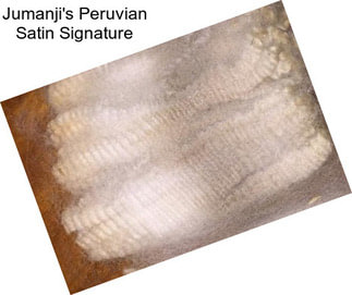 Jumanji\'s Peruvian Satin Signature