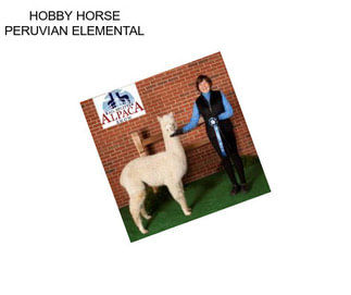 HOBBY HORSE PERUVIAN ELEMENTAL