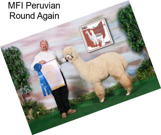 MFI Peruvian Round Again