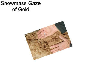 Snowmass Gaze of Gold