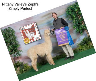 Nittany Valley\'s Zeph\'s Zimply Perfect