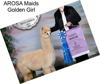 AROSA Maids Golden Girl