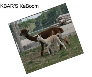 KBAR\'S KaBoom