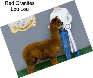 Red Granites Lou Lou
