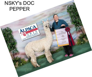 NSKY\'s DOC PEPPER