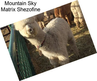 Mountain Sky Matrix Shezofine