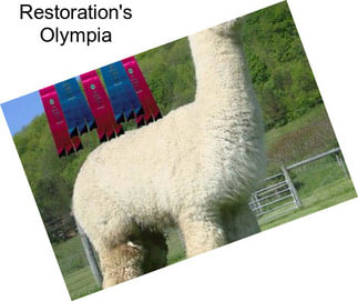 Restoration\'s Olympia