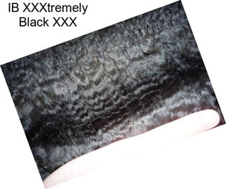 IB XXXtremely Black XXX