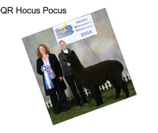 QR Hocus Pocus