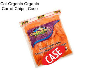 Cal-Organic Organic Carrot Chips, Case