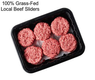 100% Grass-Fed Local Beef Sliders