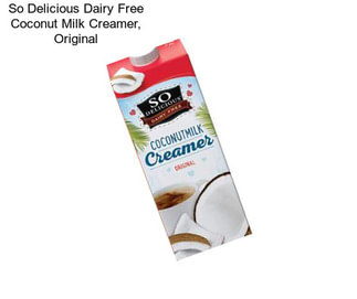 So Delicious Dairy Free Coconut Milk Creamer, Original