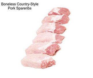 Boneless Country-Style Pork Spareribs