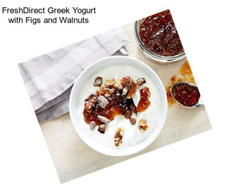 FreshDirect Greek Yogurt with Figs and Walnuts