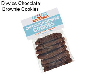Divvies Chocolate Brownie Cookies