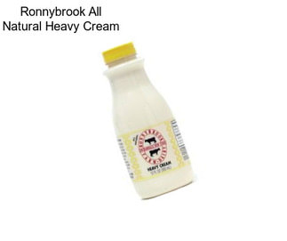 Ronnybrook All Natural Heavy Cream