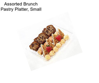 Assorted Brunch Pastry Platter, Small