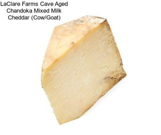 LaClare Farms Cave Aged Chandoka Mixed Milk Cheddar (Cow/Goat)