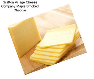 Grafton Village Cheese Company Maple Smoked Cheddar