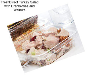 FreshDirect Turkey Salad with Cranberries and Walnuts