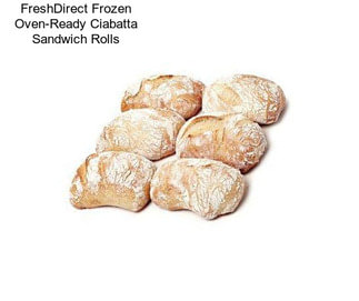 FreshDirect Frozen Oven-Ready Ciabatta Sandwich Rolls