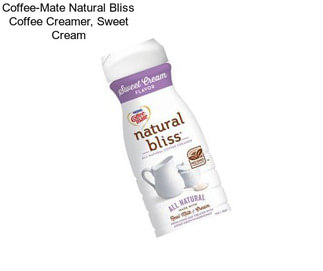 Coffee-Mate Natural Bliss Coffee Creamer, Sweet Cream