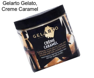 Gelarto Gelato, Creme Caramel