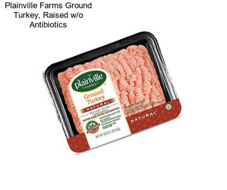 Plainville Farms Ground Turkey, Raised w/o Antibiotics