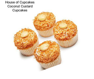 House of Cupcakes Coconut Custard Cupcakes