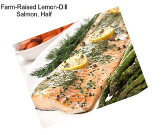 Farm-Raised Lemon-Dill Salmon, Half