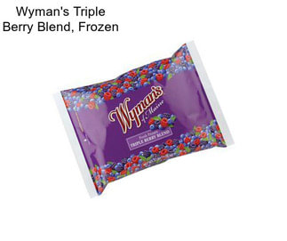 Wyman\'s Triple Berry Blend, Frozen