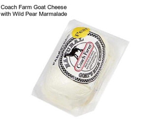 Coach Farm Goat Cheese with Wild Pear Marmalade