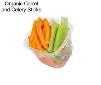 Organic Carrot and Celery Sticks