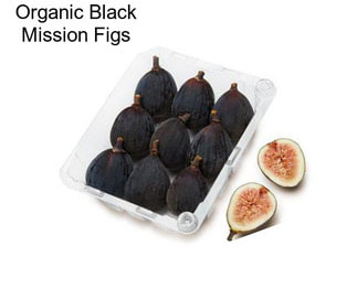 Organic Black Mission Figs