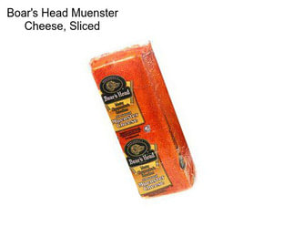 Boar\'s Head Muenster Cheese, Sliced