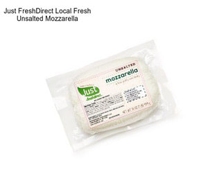 Just FreshDirect Local Fresh Unsalted Mozzarella