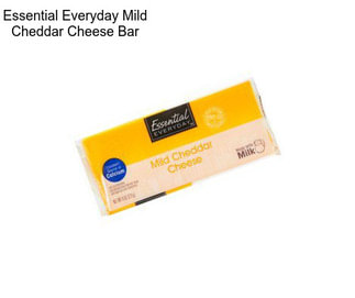 Essential Everyday Mild Cheddar Cheese Bar