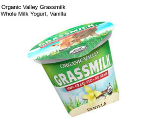 Organic Valley Grassmilk Whole Milk Yogurt, Vanilla