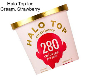 Halo Top Ice Cream, Strawberry